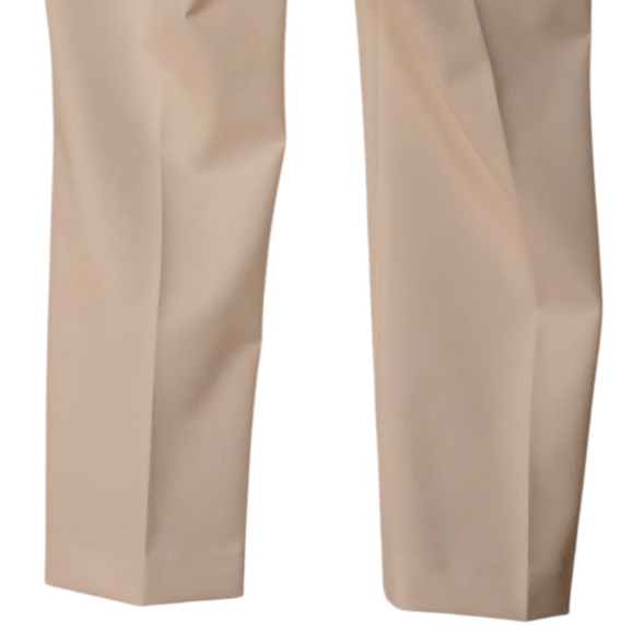 Jules & Leopold -NWT White Skinny Pants W/Cropped Leg Elastic Waist, Size Medium - Picture 7 of 13